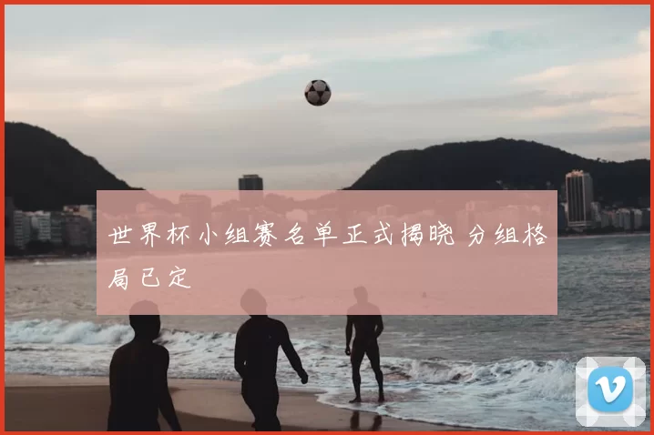 世界杯小组赛名单正式揭晓 分组格局已定