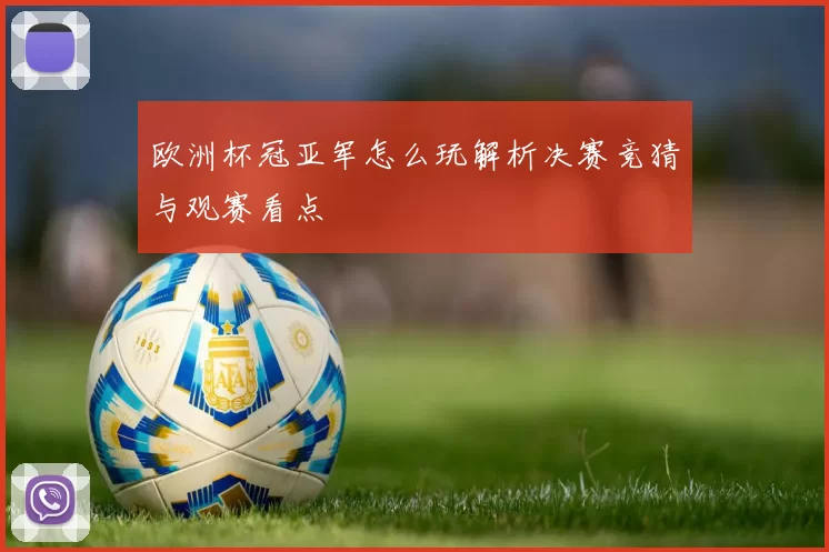 欧洲杯冠亚军怎么玩解析决赛竞猜与观赛看点