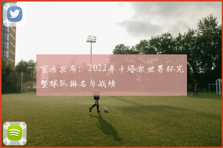 官方发布：2022年卡塔尔世界杯完整球队排名与战绩